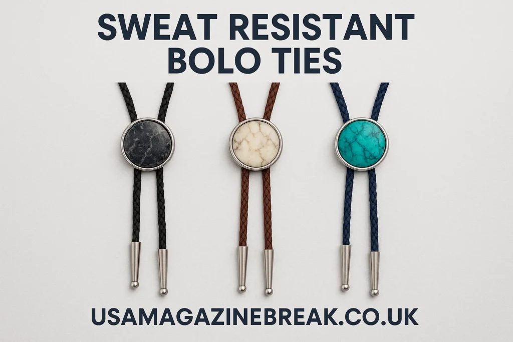 Sweat Resistant Bolo Ties