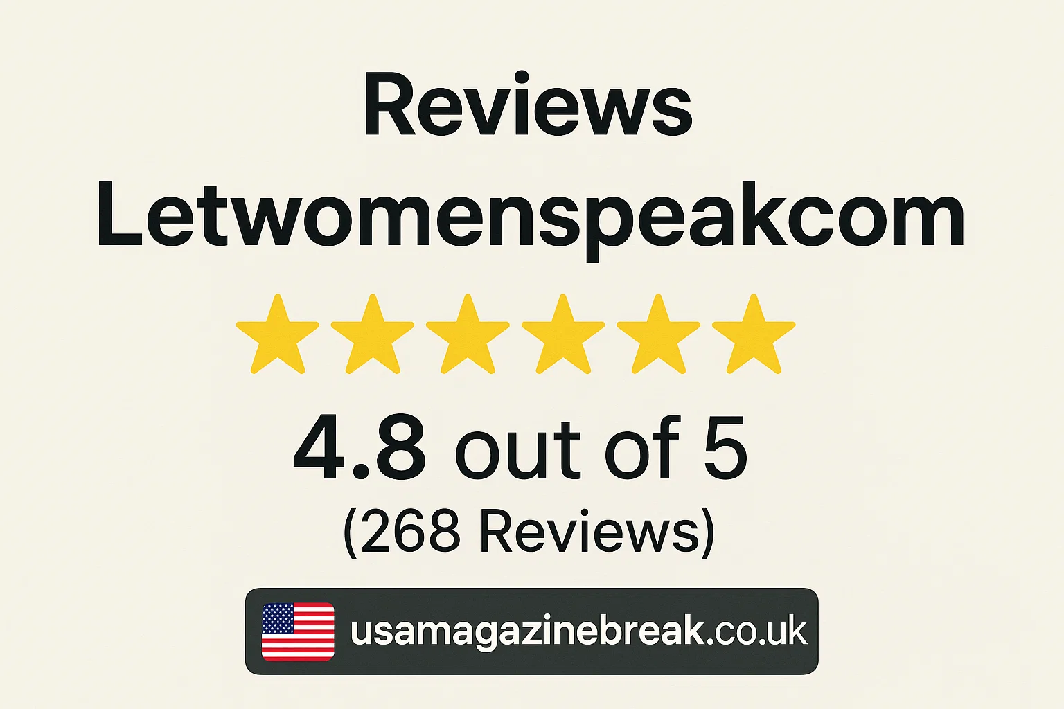 Reviews Letwomenspeakcom