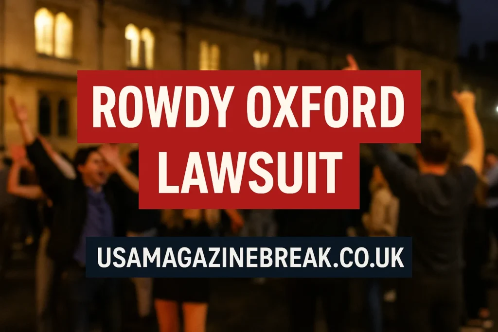 Rowdy Oxford Lawsuit