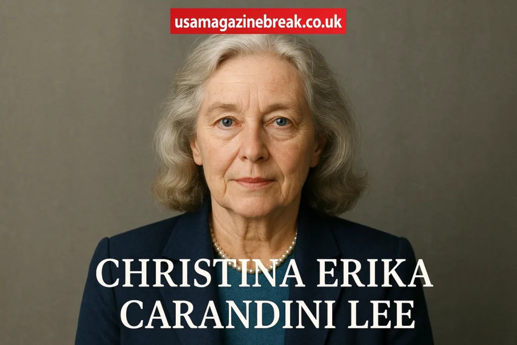 Christina Erika Carandini Lee